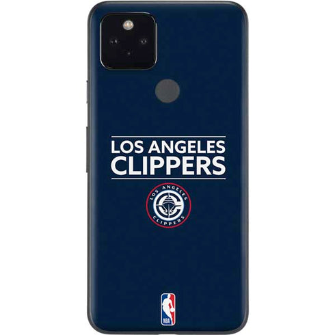 NBA Los Angeles Clippers Standard Blue Google Pixel 4a 5G Skin